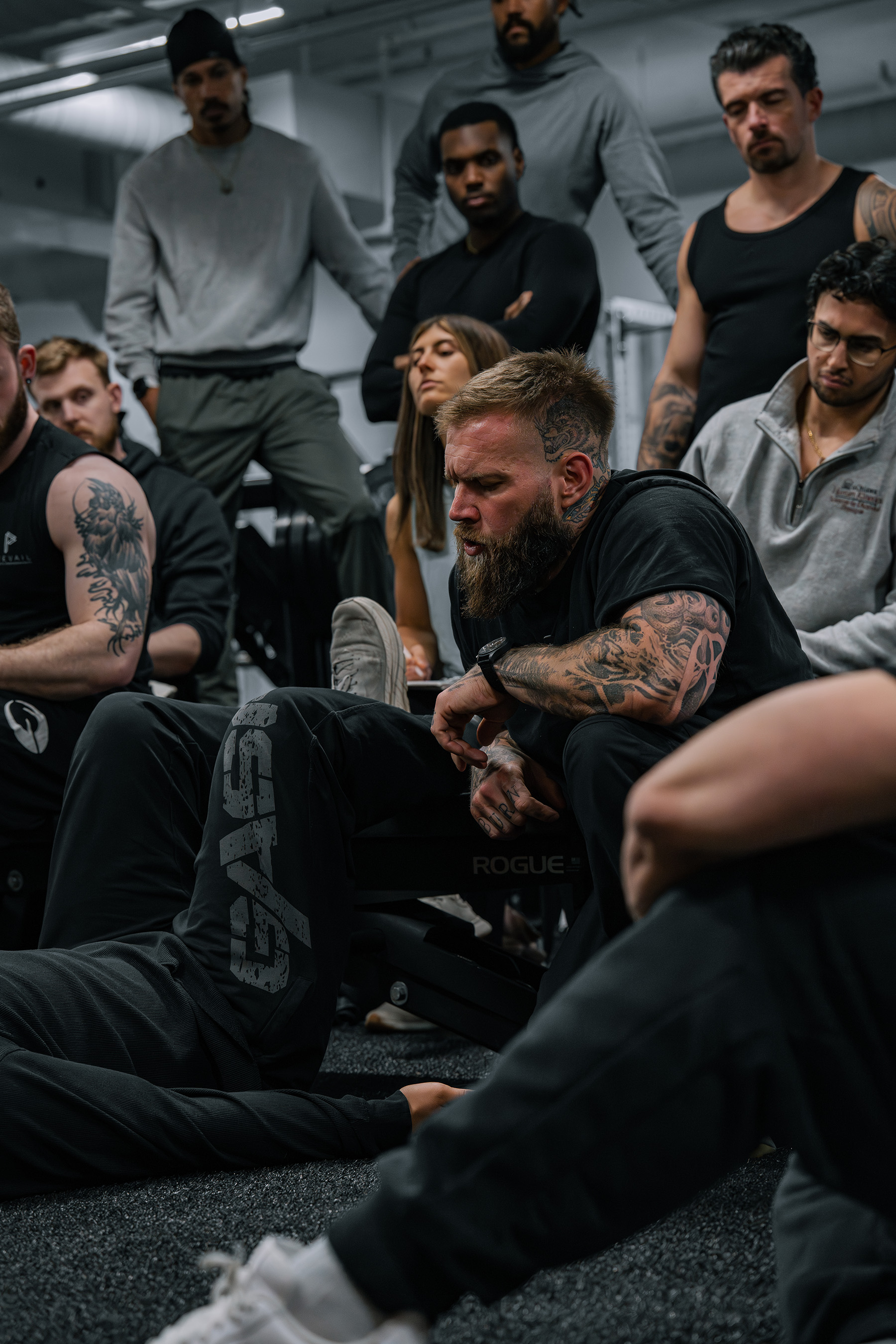 Attendees observing a live Pre-Script training demonstration